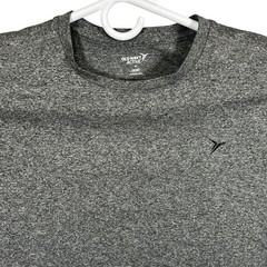 Old Navy Active Go-Dry Mens Medium Gray Heathered Short Sleeve Training Shirt