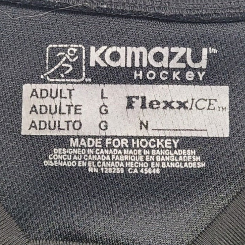 Kamazu Mens Large 100% Polyester Long Sleeve Crew Neck Pullover Hockey Jersey gallery