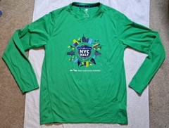 NYC Half Marathon 2024 Men’s Medium Green Tee New Balance