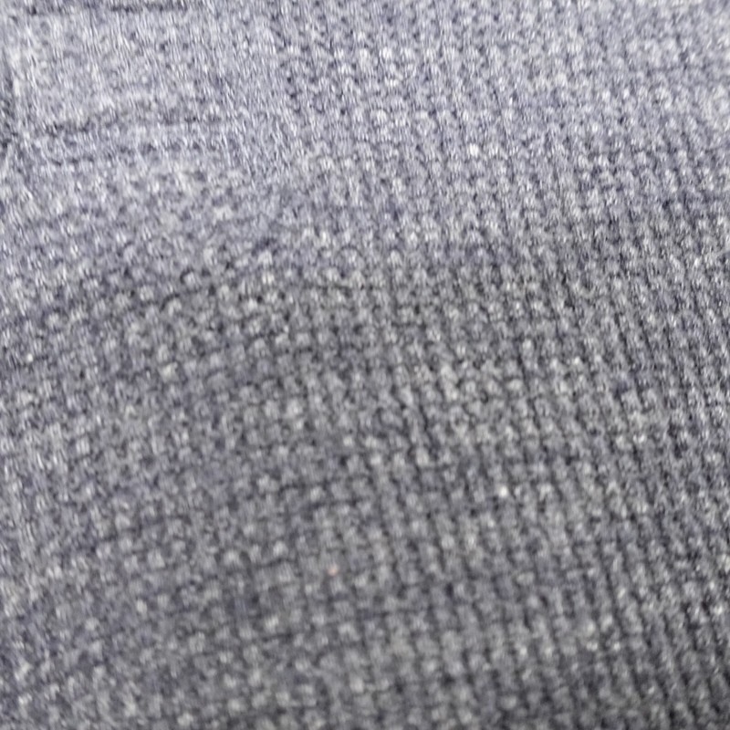 Wallace & Barnes Shirt Medium Blue Heather Long Sleeve Henley Thermal gallery