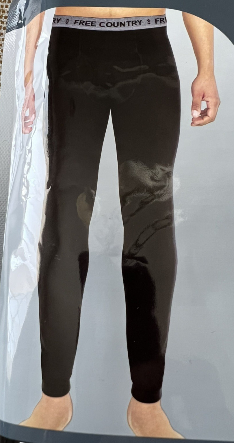 Free Country Men's Microtech Heat Cocarber Base Layer Pant Pack of 2 Size XL New gallery