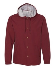 Independent Trading Co. EXP95NB Men’s Water-Resistant Hooded Windbreaker