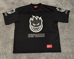 Supreme Spitfire Football Jersey Men’s Black XL V-Neck SS26KN60
