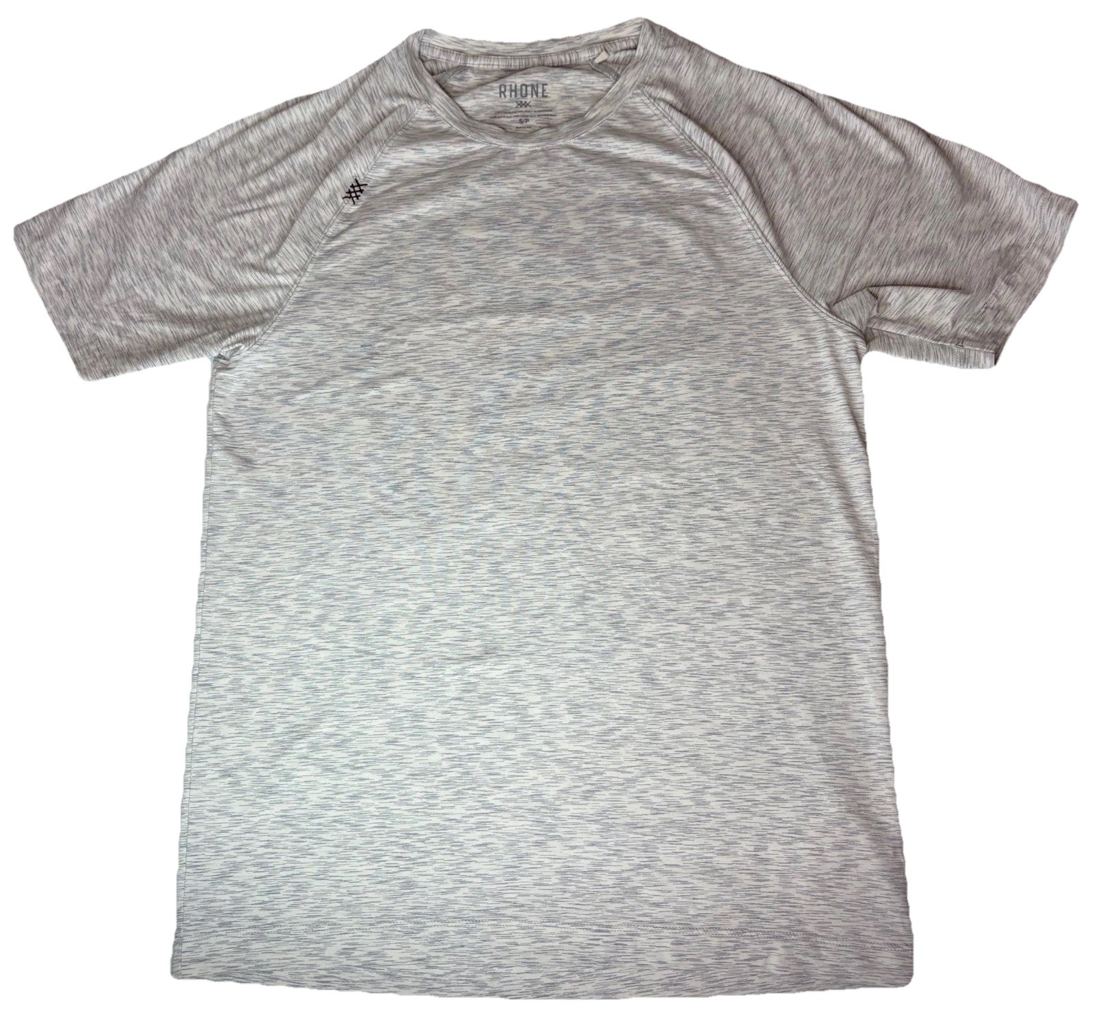 Rhone Reign Tee Soft Sweat-Wicking Top Men size Small Grey gallery