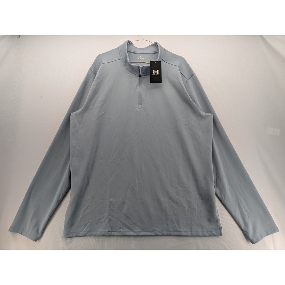 NWT Under Armour Men's UA Motion ¼ Zip in Harbor Blue size XL