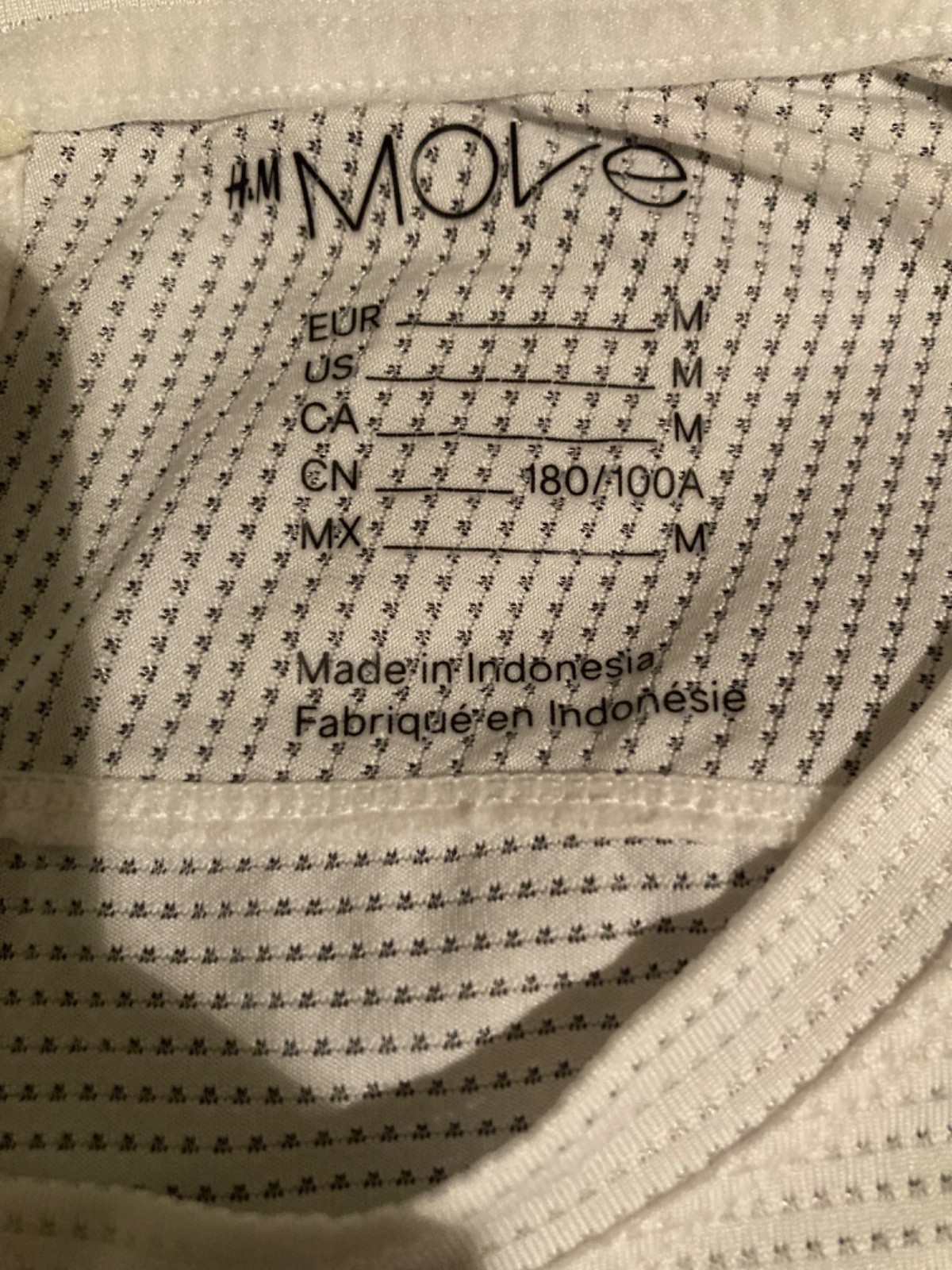 Size - Medium H&M Move activewear longsleeve running shirt with reflectors gallery