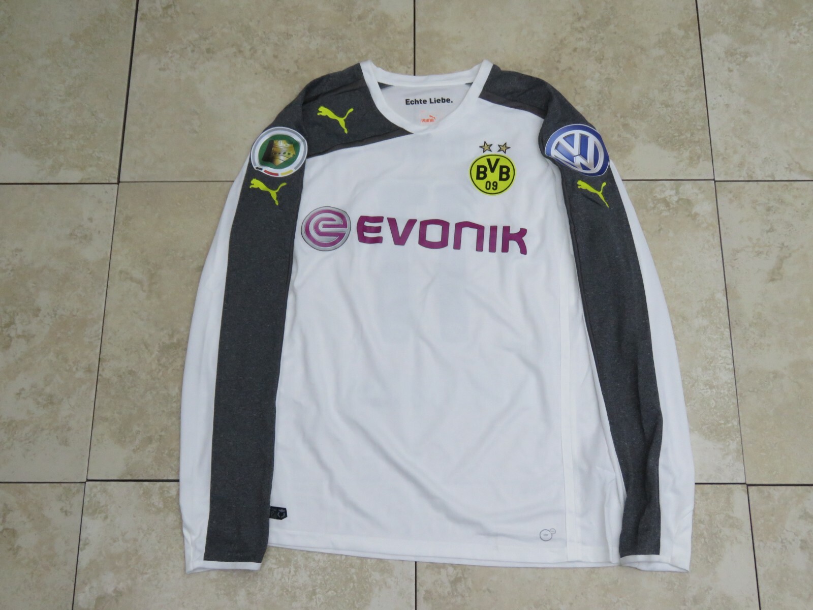 Reus Dortmund Match Un Worn Player Issue Jersey Shirt Spielertrikot DFB Pokal gallery
