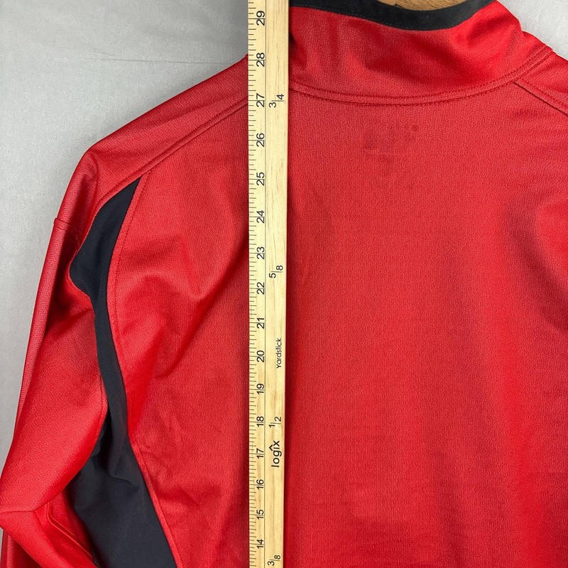 Mountain Hardwear Windstopper 1/2 Zip Pullover Mens Large Red N2S Made in USA gallery