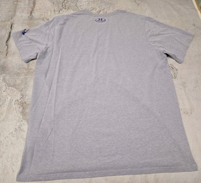 Mens 2XL Under Armour Heatgear Loose Fit Steph Curry Gray T Shirt gallery