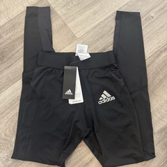 adidas Techfit Compression Pants Men’s Black New with Tags Small