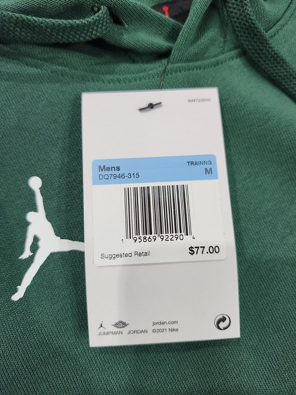 Nike Jordan Dri-FIT Fleece Sleeveless Hoodie Men’s Sz M Training Top DQ7946-315 gallery
