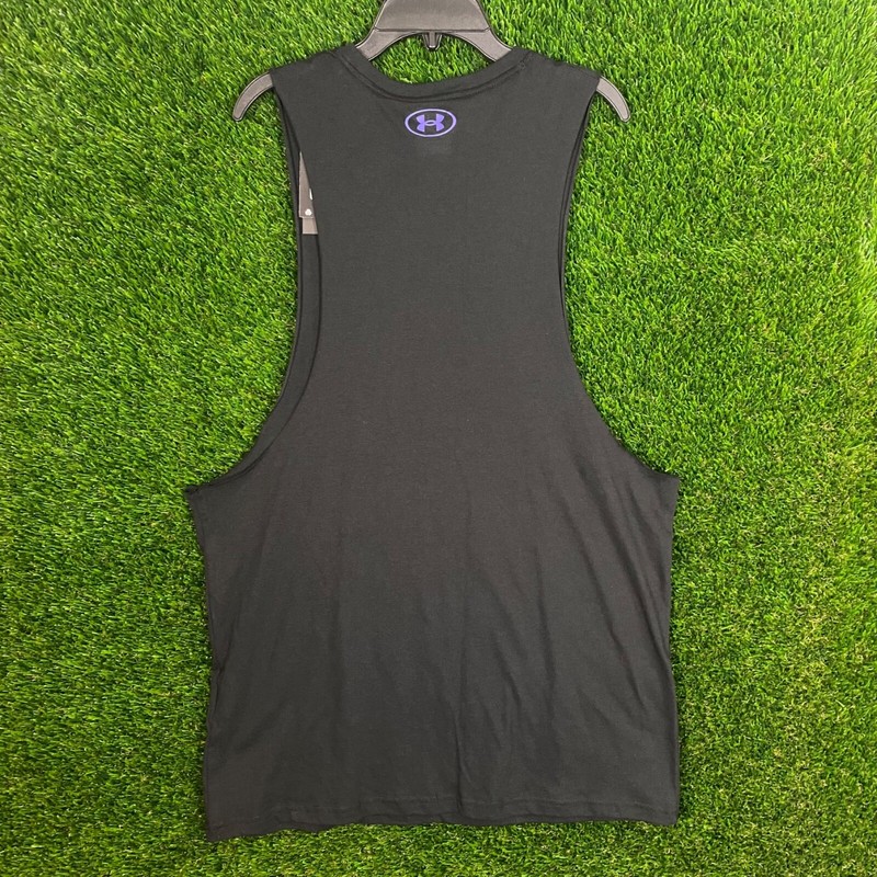 Under Armour Men’s M Project Rock Blood Sweat Respect Muscle Tank 1379841-001 gallery