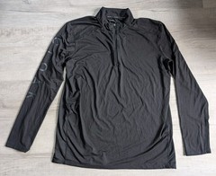 Cloak Hidden In Plain Sight Shirt Men’s Sz XL 1/4 Zip Pullover Black
