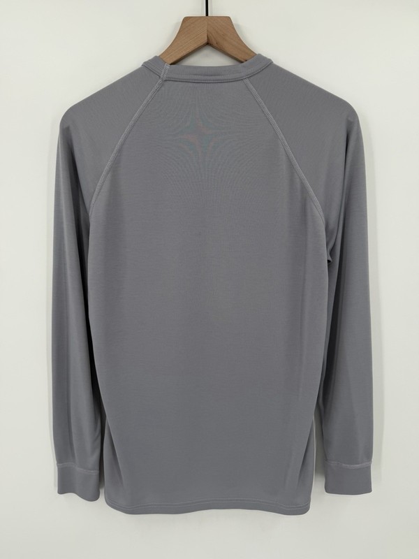 Vtg Patagonia Shirt Mens XL Gray Capilene Thermal Base Layer Crew Made In USA gallery