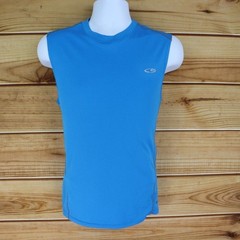 c9 by Champion Activewear Tank Top Mens S Blue Breathable Lightweight Crew Neck