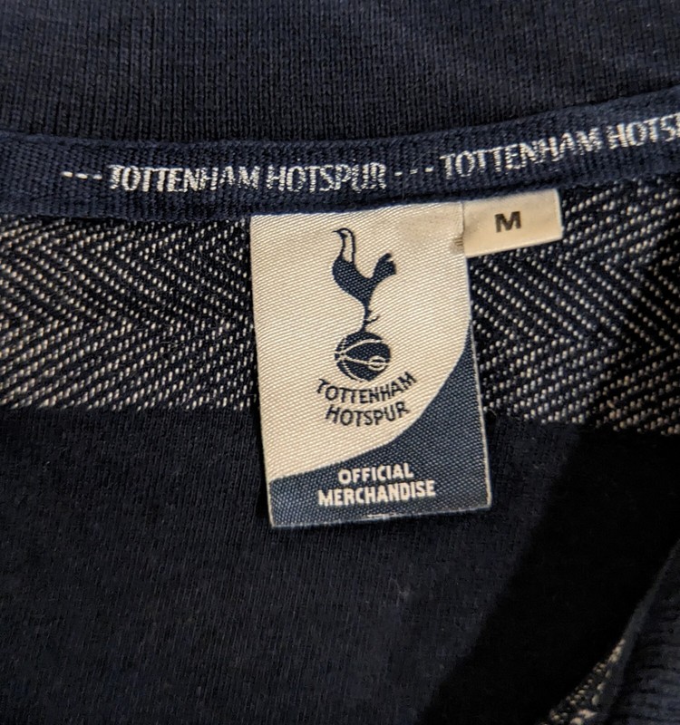 FC Tottenham Hotspurs Official Merchandise Soccer Football Polo Shirt Size M gallery