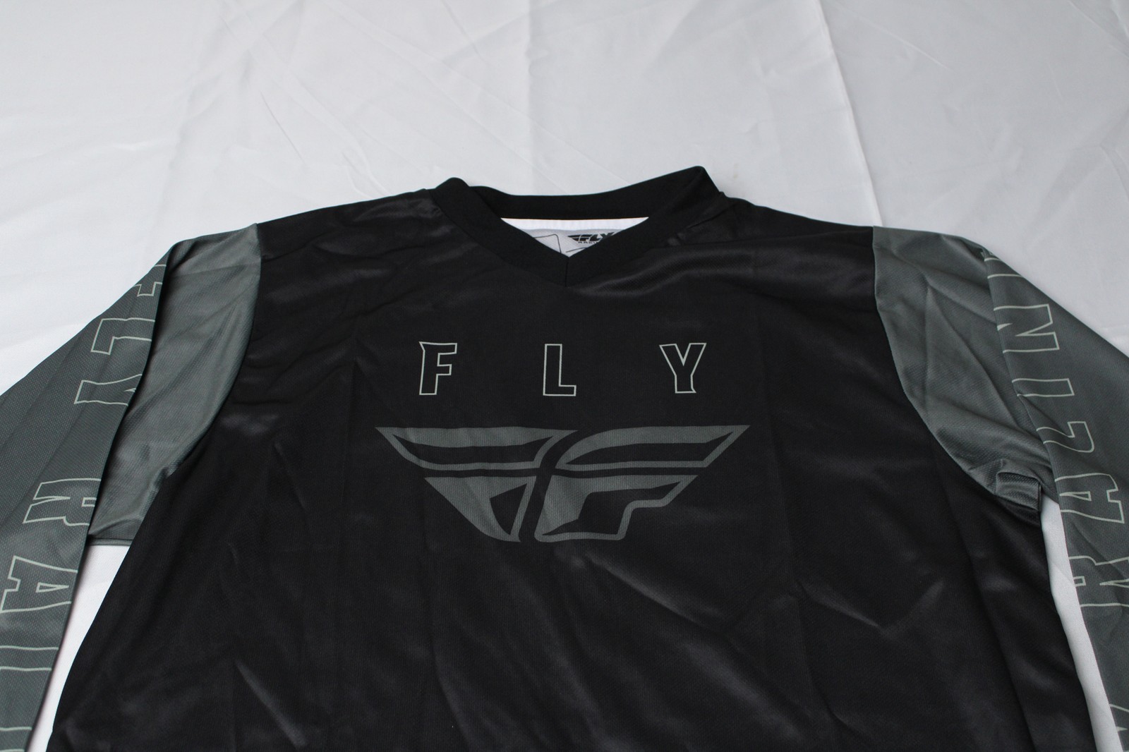 Fly Racing Men's F16 Long-Sleeve Racing Jersey JL3 Black/Grey Large NWT gallery