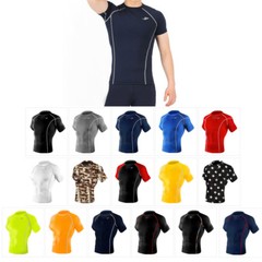 Take Five Mens Skin Tight Compression Base Layer Running Shirt S~2XL 05