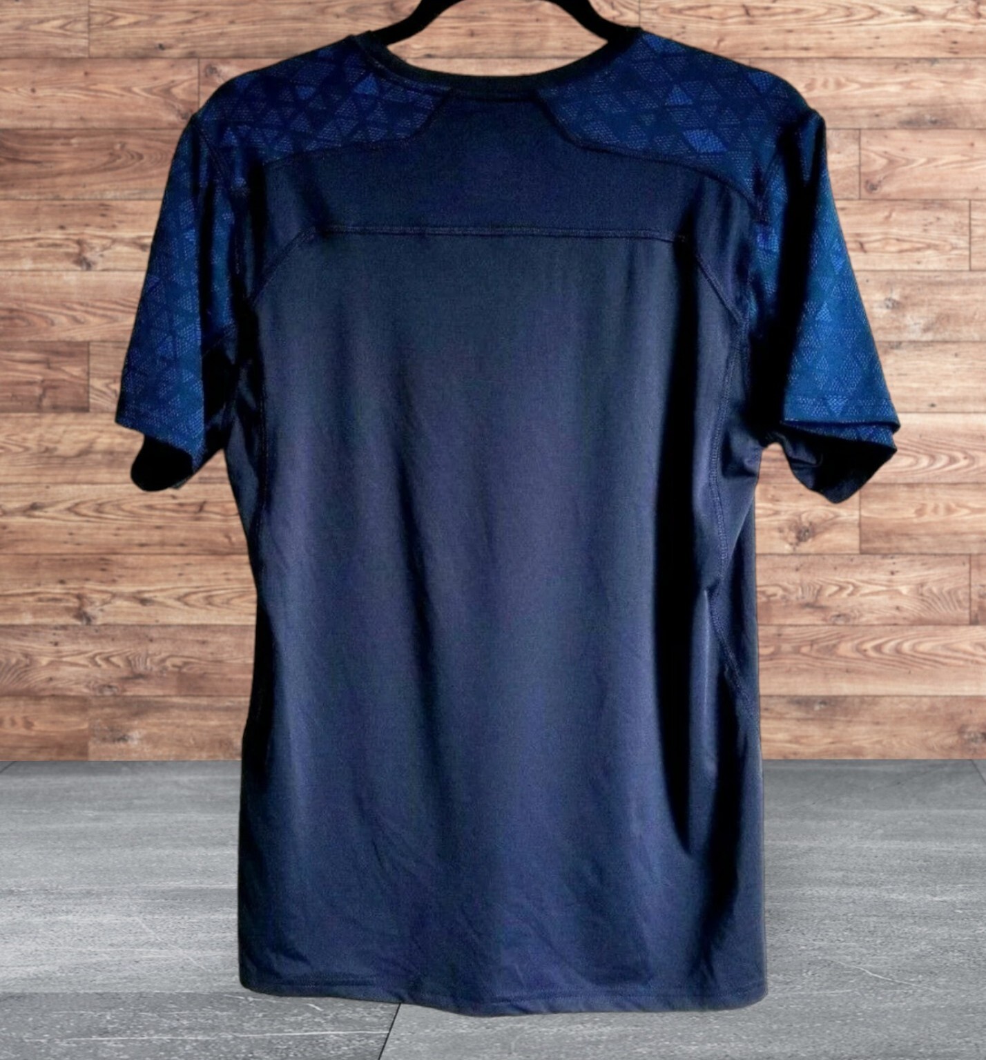 Champion Duo Dry Power Core Athletic Work-out Blue T-Shirt Size S Men's gallery