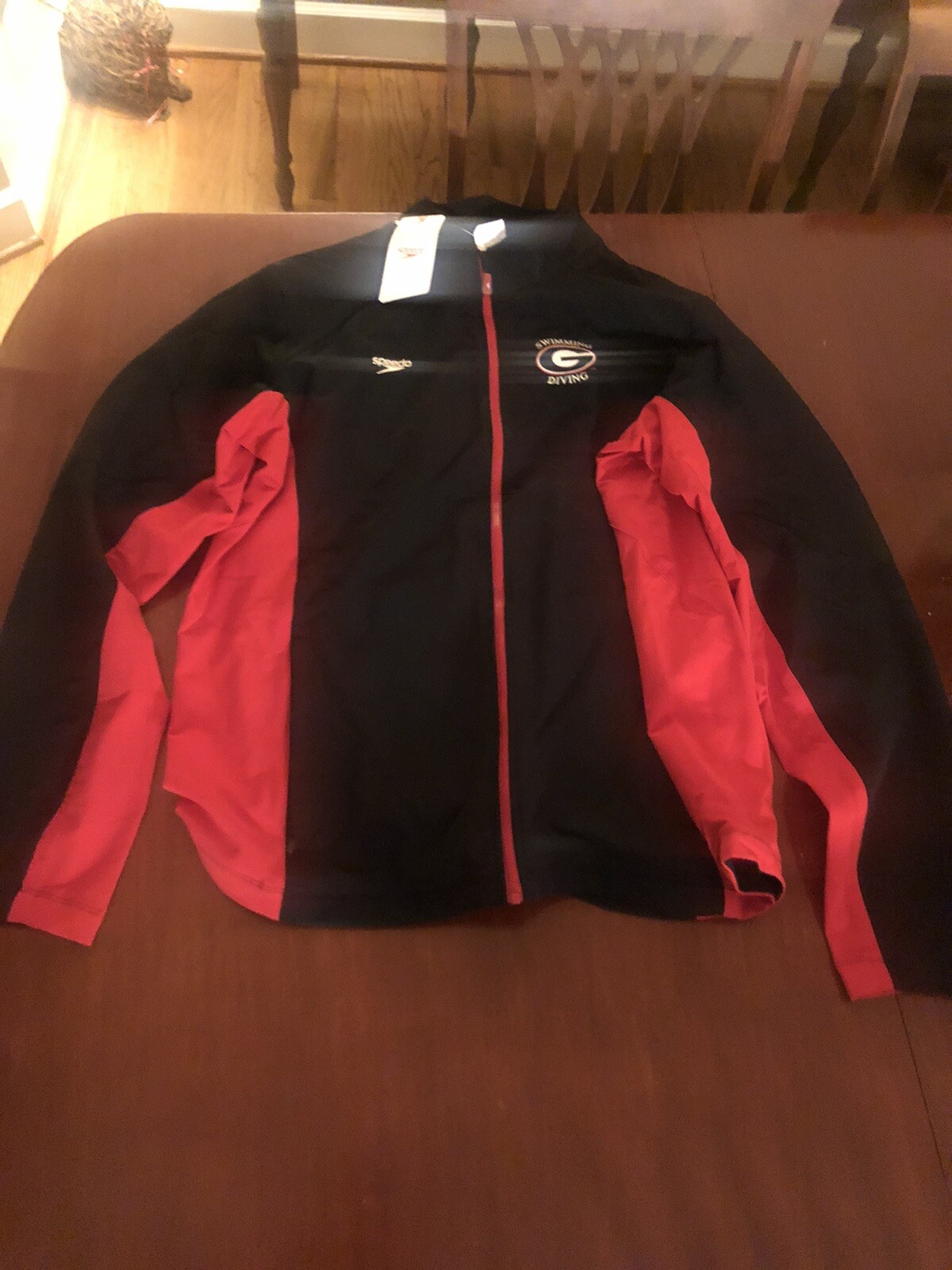 UGA Speedo track suit top XL gallery