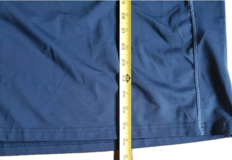 Kappa Shirt Mens Size M/L Blue Workout Performance Gym Stretch Training *READ* gallery