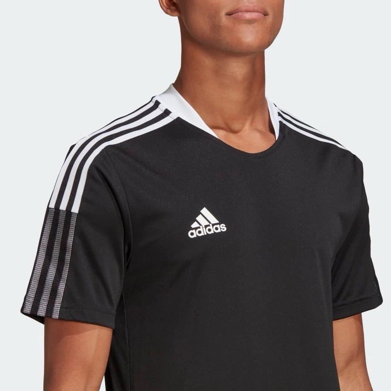 Men’s Adidas Tiro 21 Training Jersey Top - Black/White (GM7586) *Rare Classic* gallery