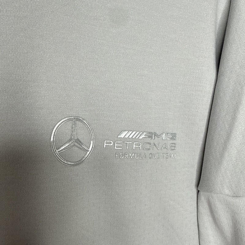 ADIDAS MERCEDES - AMG PETRONAS FORMULA ONE TEAM SILVER ARROWS HALF-ZIP Mens XL gallery