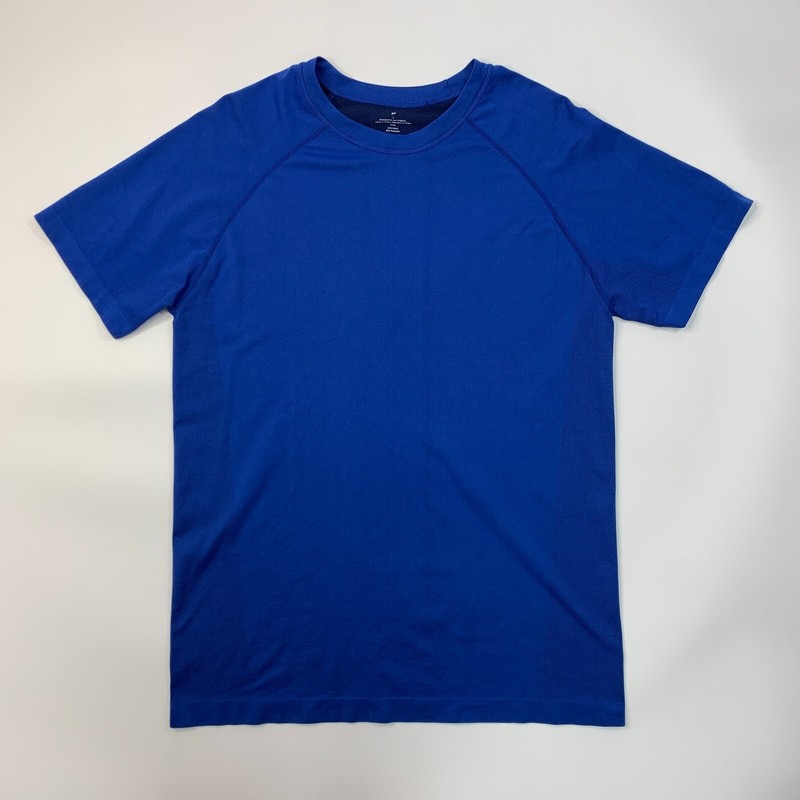 Fabletics T Shirt Mens L Large Surf Short Sleeve Crew Nylon Blend Workout Train gallery