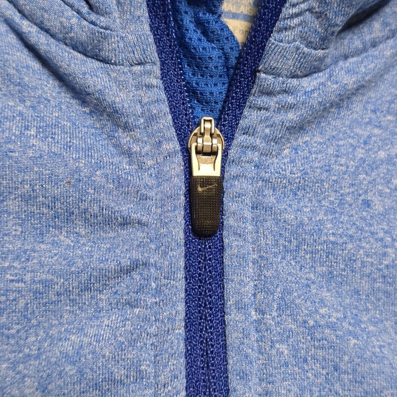 Nike Element Dri-Fit Pullover Mens Medium Blue Half Zip Running Long Sleeve EUC gallery