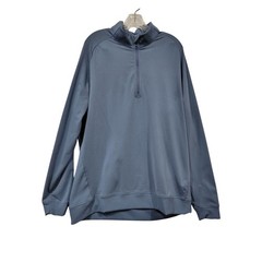 Adidas Men XLarge Golf Mock Neck Layering Pullover Shirt Athletic Leisure Casual