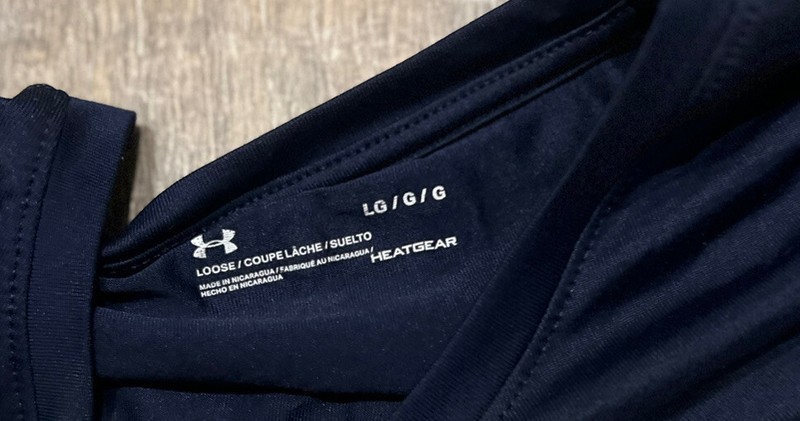 Men’s Under Armour Norwin Knights Activewear HeatGear T- Shirt Blue Size Large gallery
