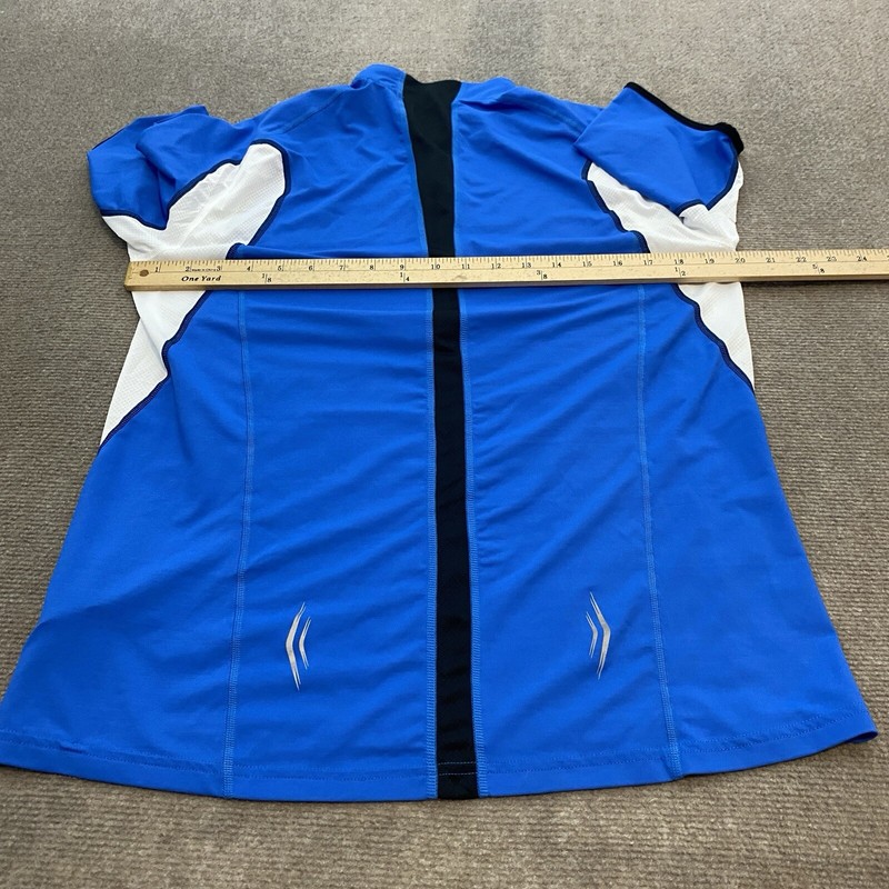 GORE Running Wear Shirt Mens XL Blue Black 1/4 Zip Athletic Train Outdoor gallery