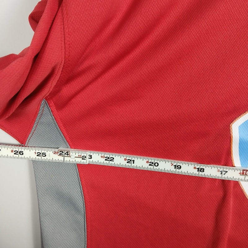 Vintage Dangler Sport Lighthouse Keeper Men's Jersey NY Islanders 1990s Sz L Red gallery