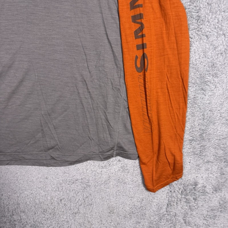 Simms Ultra Wool Pullover Shirt Mens 2XL XXL Merino Fishing 1/4 Zip Base Layer gallery
