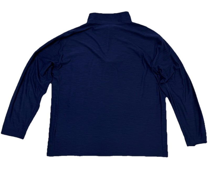 Nike Dri-Fit 1/4 Zip L/S Heathered Blue Black STYLE 940177-492 Men’s X-LARGE XL gallery
