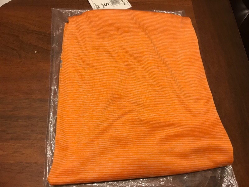 Reebok Mens' Active Speedwick Relaxed Fit Shirt -Small Orange - NWT gallery