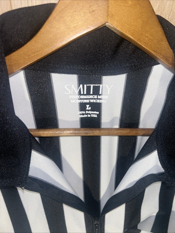 Smitty Performance Mesh Men’s Large Referee Long Sleeve Shirt 1/4 Zip gallery