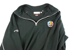 GLENMUIR MEN’S SIZE M BLACK 1/4 ZIP PULLOVER RYDER CUP EMBROIDERERY