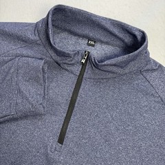 Public Rec Men’s XXL Gamechanger Quarter Zip Pullover Blue 4‑Way Stretch