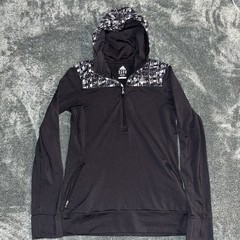 Adidas Tech Fit Climalite Half Zip Sweater Small Black