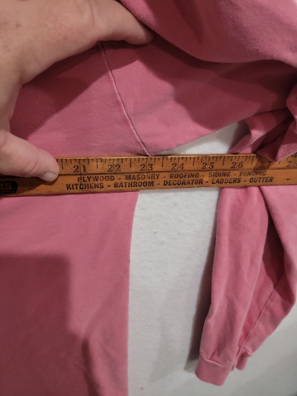 Peloton "Limitless" Long Sleeve Tee Shirt XL Washed Pink Unisex Graphic gallery