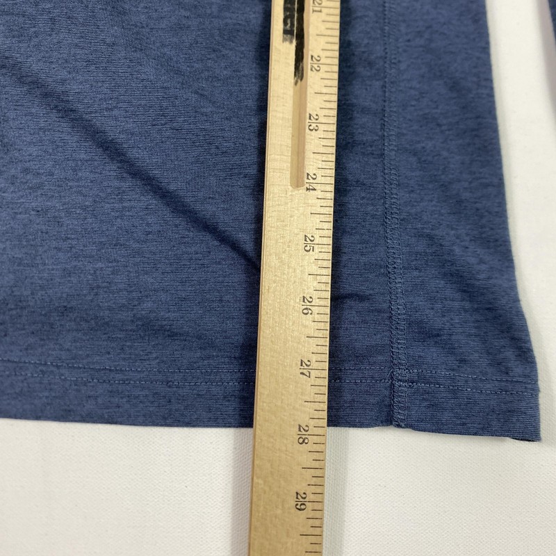 TravisMathew Pullover Mens Large Blue Heather Quarter Zip Golf Stretch Athletic gallery