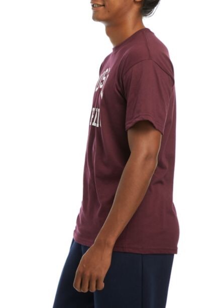 Russell Athletic Men's Logo Graphic Short-Sleeve T-Shirt, Maroon Red, Medium gallery