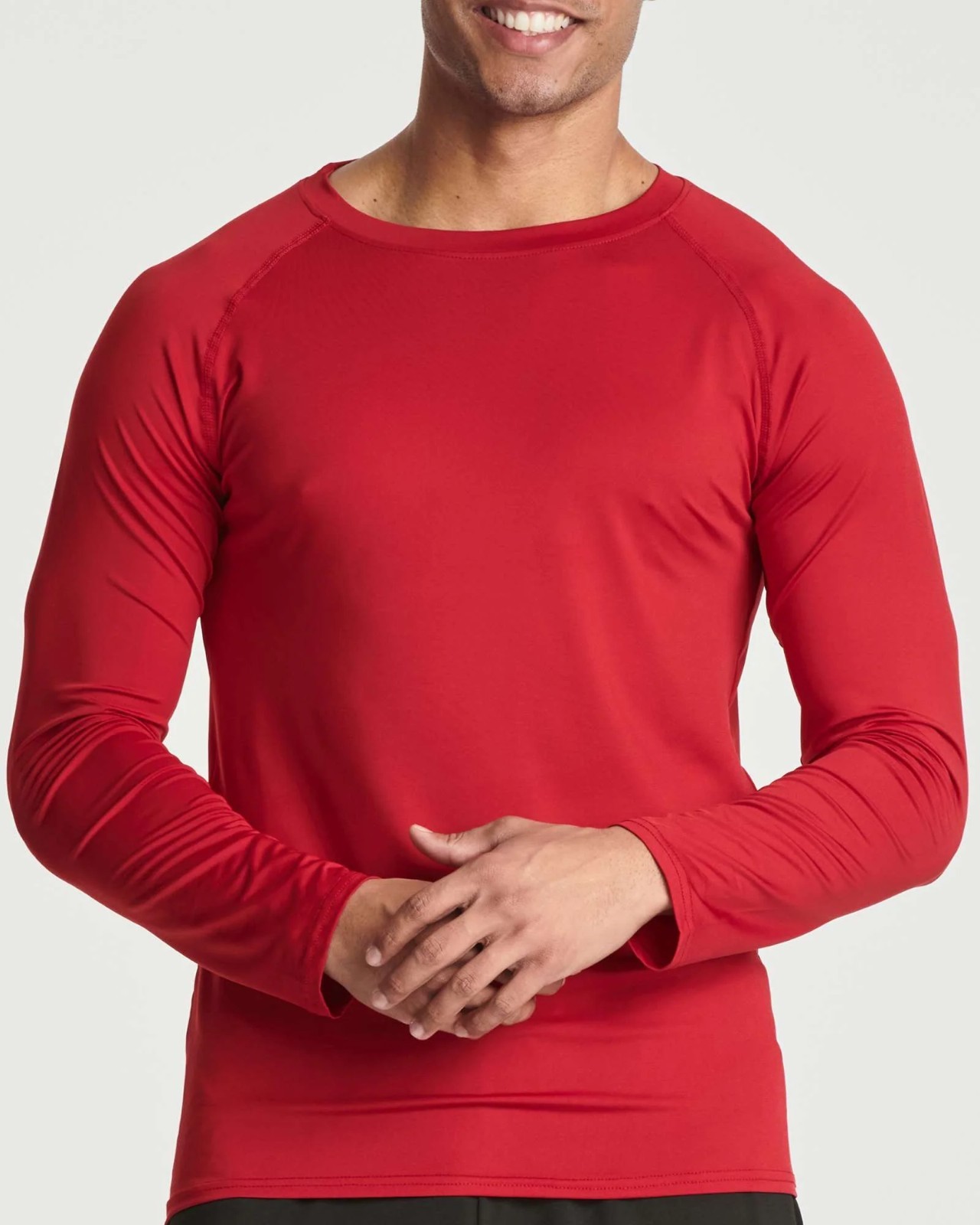 Real Essentials 4 Pack: Men's Compression Long Sleeve Shirts 2XL Set 8 gallery