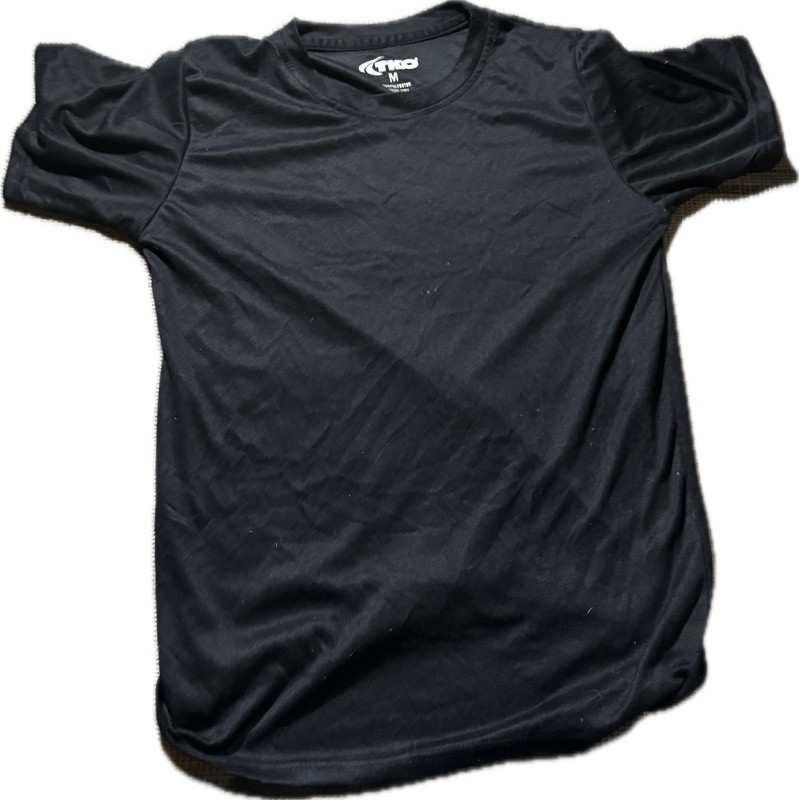 TKO Mens Performance T-Shirt Bundle 2 Pack Black Short Sleeve Activewear Medium gallery