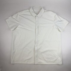 New Mens Nike 24.7 PerfectStretch Dri-FIT UV White Button-Up Shirt Size XLarge