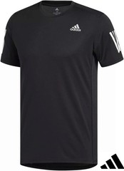 adidas Aeroready Men Own The Run Tee Medium Running Training Black New w/tags