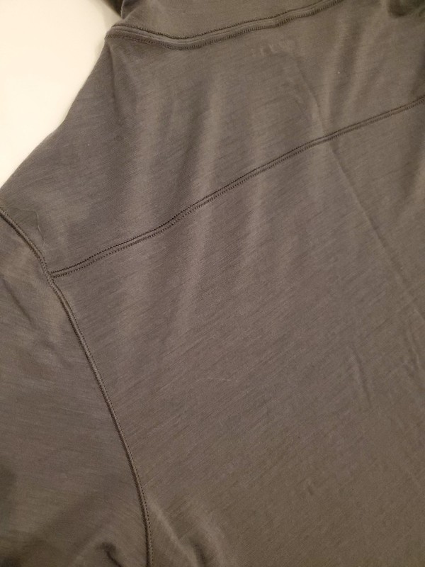 PROOF MERINO LONG SLEEVE HOODY BRAND NEW NO TAGS MEDIUM MAGNET GRAY gallery
