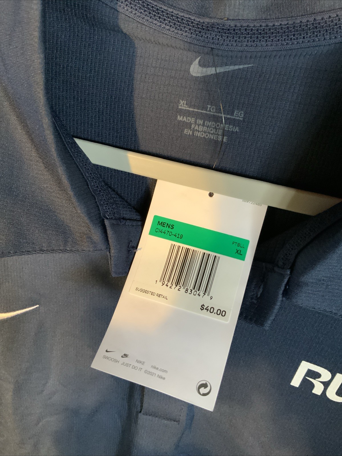Men’s Polo Shirts Extra Large 3 Pack Blue Dri-Fit Performance Active Running gallery