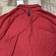 Nike Golf Tiger Woods ADV Style Polo DA2995 687 Sunday Red Black Sz M Rare!